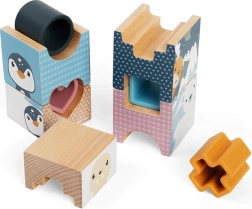 Puzzle kocka Arktički toranj Bigjigs Toys