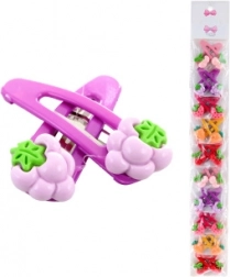 Ukosnice s voćnim motivom, 2 kom