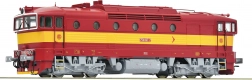 Roco dizel lokomotiva 754 Brejlovec ČSD/ČD H0