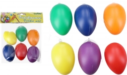 Dekorativna šarena plastična jaja za vješanje 6 cm