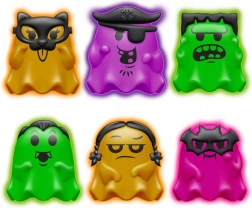 Schylling NeeDoh stiskavi duh koji svijetli u mraku