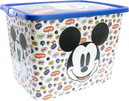 spremnik plastična kutija 23 l Mickey Mouse s poklopcem