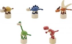 Drveni stiskajući dinosaurus