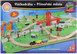 Maxim lučki grad s vlakovnom prugom
