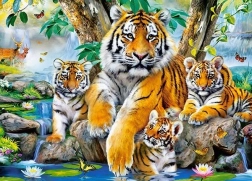 Puzzle 120 dijelova Tigar uz potok
