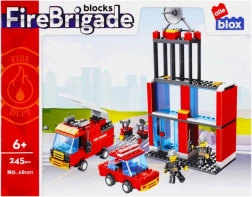 Fire Station Building Set 252 Pieces