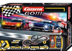 Autostaza Carrera GO GT Powerplay 4,9 m s loopingom i vozilima Ford Mustang GT3 i Ferrari 296 GT3
