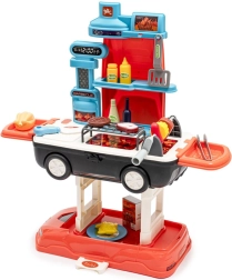 Dječji set za roštiljanje 2 u 1 BABY MIX na kotačićima