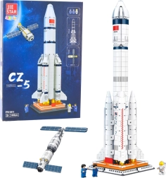 Konstruktorski set raketa CZ-5 sa satelitom, 1403 dijelova