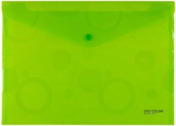 Mapa s drukom A4 NEO COLORI zelena