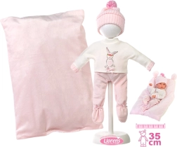 Llorens kompletić za lutku bebu New Born 35–36 cm s dodacima