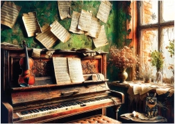 ANATOLIAN Puzzle Klavir XL 700 dijelova