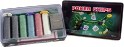 Veliki poker set u limenoj kutiji