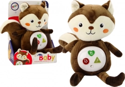 Plišanka vjeverica Interaktivno edukativno spavanje Cozy Melodies