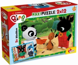 Puzzle maxi Bing 2 x 12 dijelova