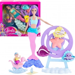 Barbie morska vila s bebom – briga o morsku mladunčad