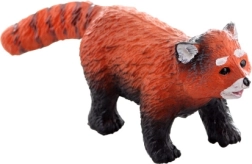Red panda plastic figurine