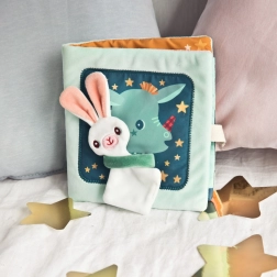 Tekstilna knjiga s aktivnostima Lilliputiens zmajić Joe i njegova tješilica