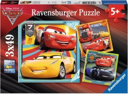 Ravensburger puzzle Auta 3 na utrkama 3×49 dijelova