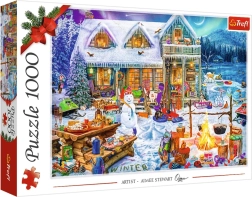 Puzzle 1000 dijelova TREFL Zimsko vrijeme XMAS
