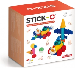 Magnetične konstrukcijske igračke Stick-O Moj prvi prijatelji set