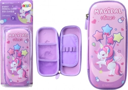 3D pernica Jednorog Rasklopljena Ljubičasta 23x10x5 cm