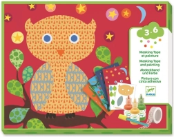 Magično slikanje s spužvicom – šumske životinjice