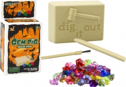Mini arheološki set Alati za iskopavanje kristala