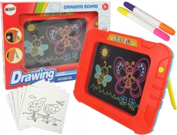 Čarobna osvijetljena ploča sa šablonama i markerima