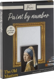 Slikanje po brojevima – Djevojka s biserom 40 × 50 cm