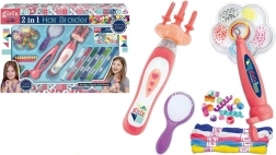 Set perlica za pletenje kose na baterije
