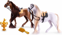 Igračka konj sa sedlom i dodacima 19 cm