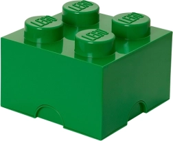 LEGO spremnik kutija 4 tamnozelena