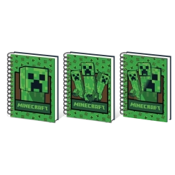 Minecraft lentikularna bilježnica A5 Creeper