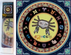 Norimpex dijamantno slikanje 7D Horoskopski znak Rak 30x30 cm