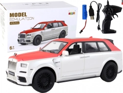 RC auto 1:20 bijelo‑crveno s daljinskim upravljanjem