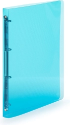 Registrator A4 od polipropilena Lines, plavi, 4 prstena