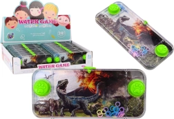 Vodena igra spretnosti dinosaurus Carnotaurus – džepna konzola sa zelenim tipkama