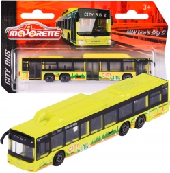 Gradski autobus MAN Lion's City C žuti – model Majorette
