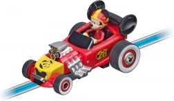auto za autodrom Carrera First 1:50 mickey's hot doggin' hot rod