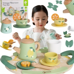 Drvena čajna set 14 kom CLASSIC WORLD