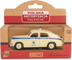Pokretni model PRL Warszawa sanitetsko vozilo 1:43