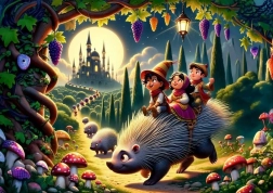 Slagalica Ježić i prijatelji 200 dijelova