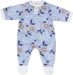 BABY born blue floral romper for 43 cm doll