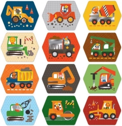 Pexeso Građevinski Strojevi za Djecu