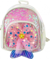 Dječji ruksak s til mašnom bijeli