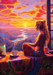 Puzzle ART PUZZLE Blaženi pogled 1000 dijelova