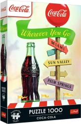 Puzzle 1000 Premium Plus – COCA-COLA Kamo god ciljaš