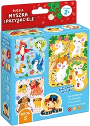 Puzzle miš i prijatelji – prva igra i slagalica za djecu