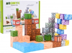 Magnetne građevne kocke 3D – set 88 kom